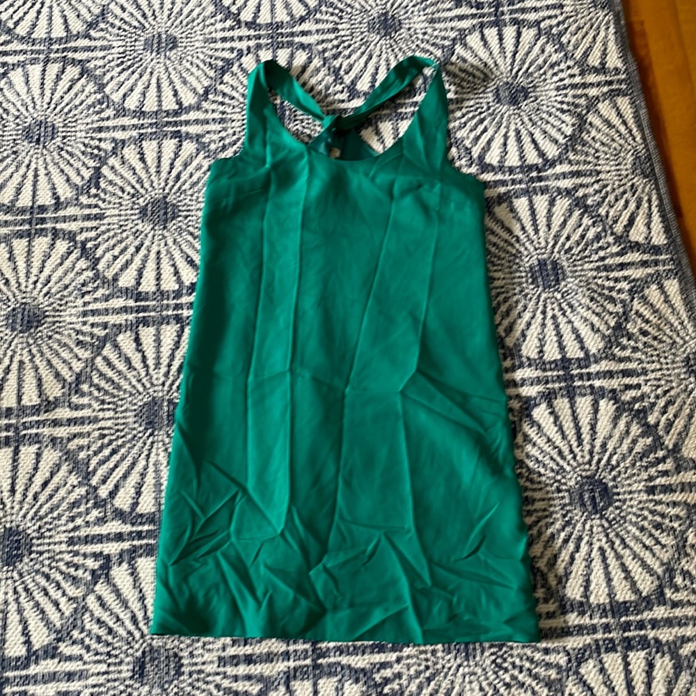 Lovely green silk dress🤩🤩🤩